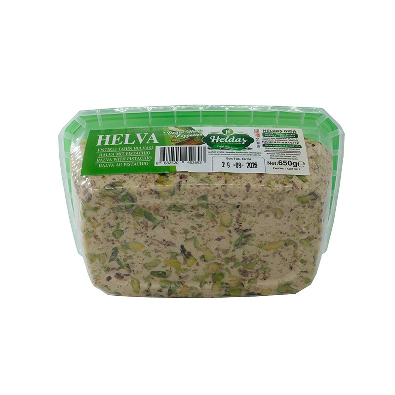 Heldaş Antep Fıtıklı Helva 650 gr