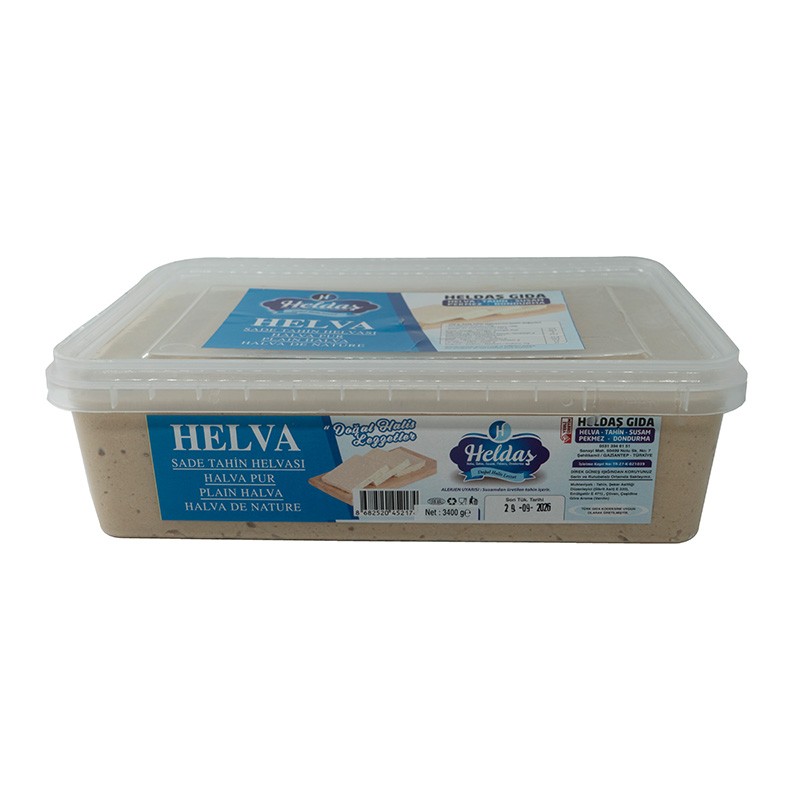 Heldaş Sade Helva 3400 Gr