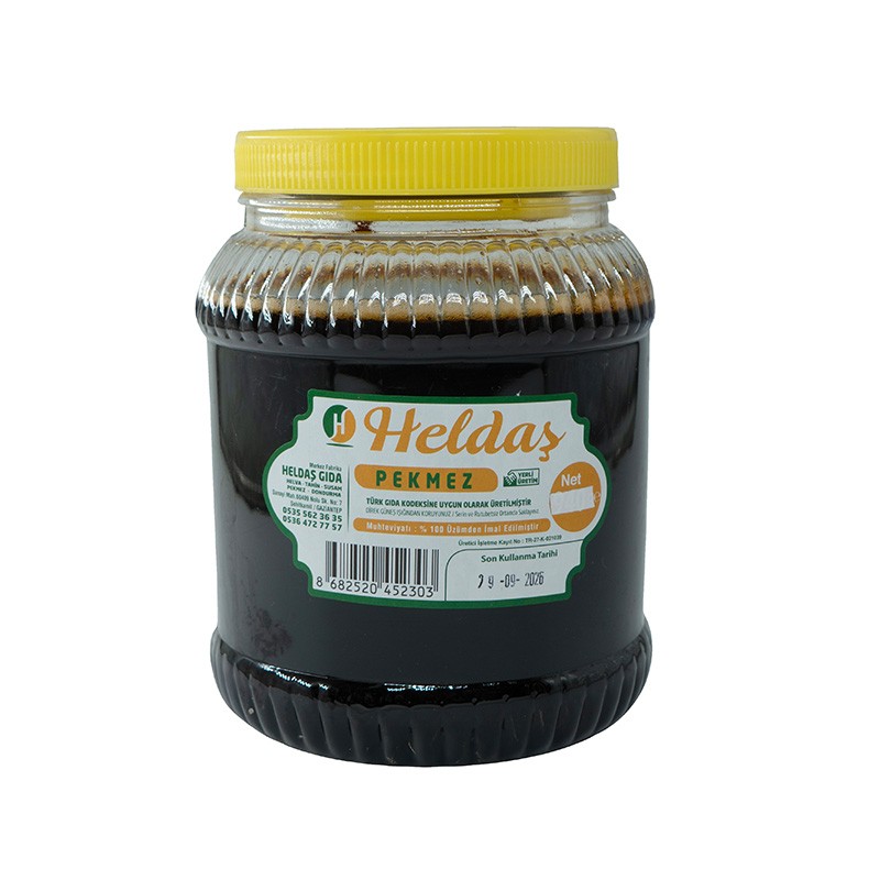 Heldaş Gıda Üzüm Pekmezi 2000 gr