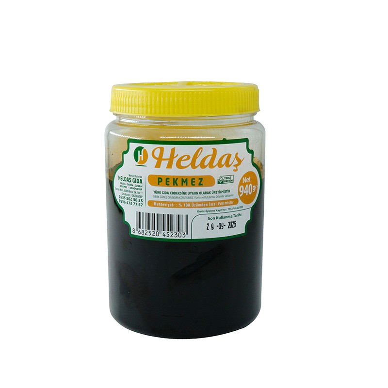 Heldaş Gıda Üzüm Pekmezi 940 gr